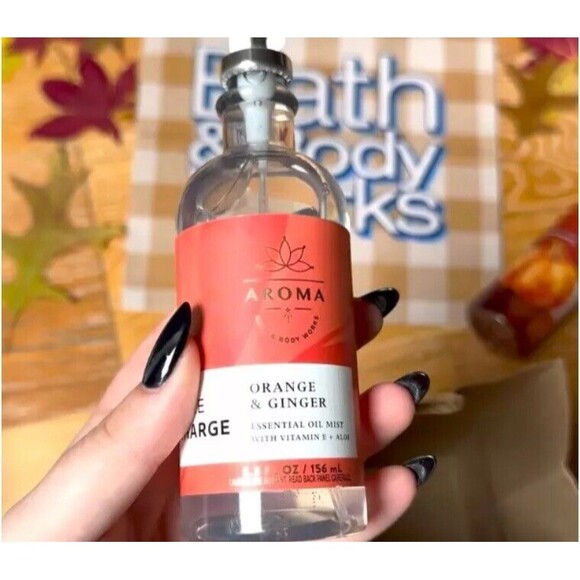 Aromatherapy Bath and Body Works Essential Oil Mist 5.3 oz - Orange & Ginger - Picture 5 of 5